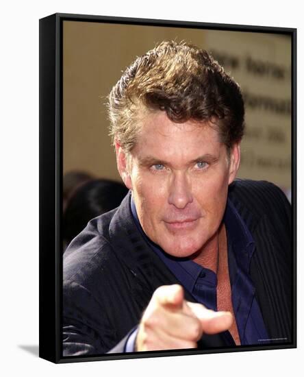 David Hasselhoff-null-Framed Stretched Canvas