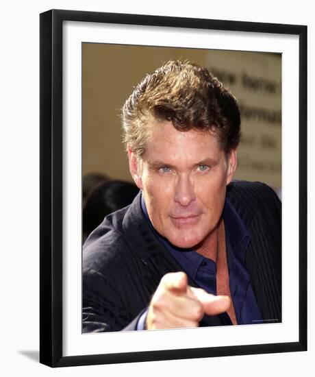 David Hasselhoff-null-Framed Photo