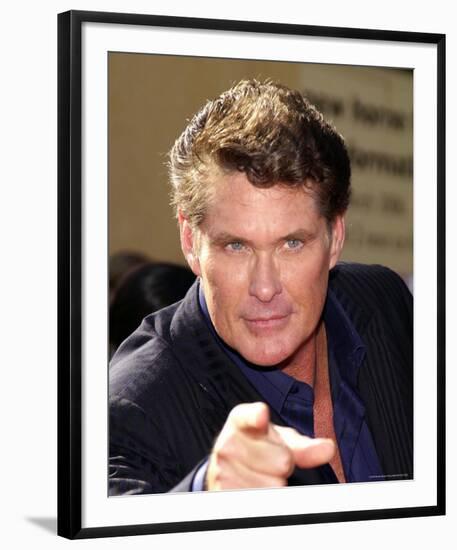 David Hasselhoff-null-Framed Photo