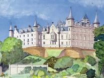 Ballindalloch Castle, 1995-David Herbert-Framed Stretched Canvas