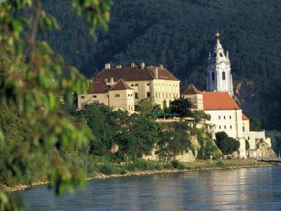Hotel Schloss along Danube River, Durnstein, Austria