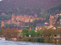 Hotel Schloss along Danube River, Durnstein, Austria-David Herbig-Photographic Print