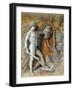 David Holding Goliath's Head Painting by Andrea Mantegna (1431-1506) 1490 Sun. 36X48,5 Cm Vienna, K-Andrea Mantegna-Framed Giclee Print