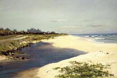 Kahuku Beach, Oahu-David Howard Hitchcock-Framed Stretched Canvas