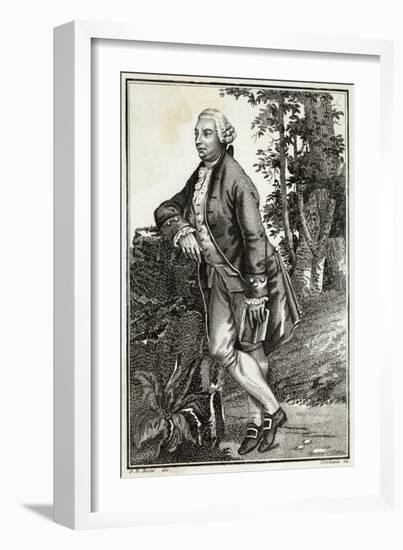 David Hume Scottish Historian and Philosopher-Gianbattista Bosio-Framed Art Print