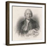 David Hume Scottish Philosopher and Historian-Freeman-Framed Art Print