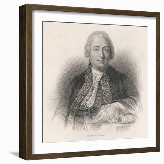 David Hume Scottish Philosopher and Historian-Freeman-Framed Art Print