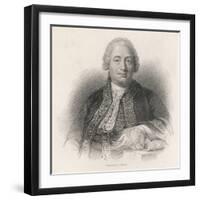 David Hume Scottish Philosopher and Historian-Freeman-Framed Art Print