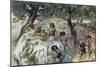 David in the wilderness of Ziph by Tissot -Bible-James Jacques Joseph Tissot-Mounted Giclee Print