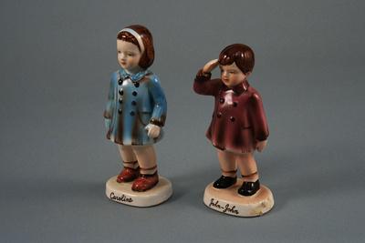 Caroline and John Kennedy, Jr., Figurines