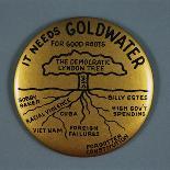 Goldwater Presidential Campaign Button-David J. Frent-Photographic Print