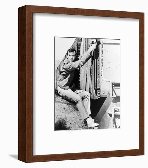 David Janssen - The Fugitive-null-Framed Photo