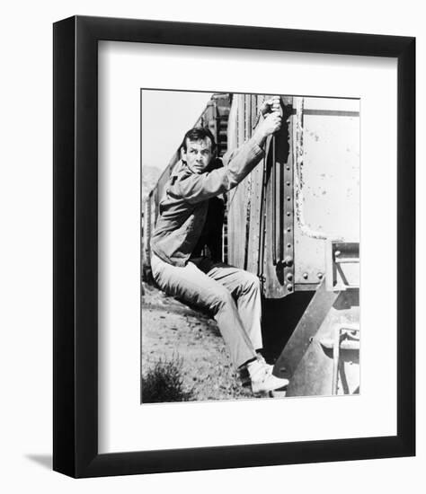 David Janssen - The Fugitive-null-Framed Photo