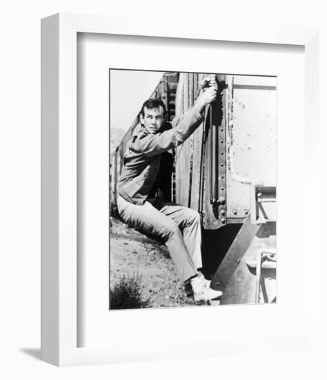 David Janssen - The Fugitive-null-Framed Photo