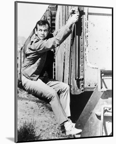 David Janssen - The Fugitive-null-Mounted Photo