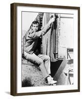 David Janssen - The Fugitive-null-Framed Photo