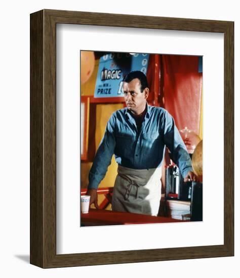 David Janssen - The Fugitive-null-Framed Photo