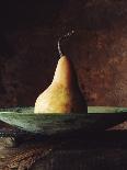 Single Pear in Bowl-David Jay Zimmerman-Framed Photographic Print