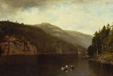 Boating on Lake George, 1870-David Johnson-Giclee Print
