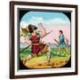 David Killing Goliath-null-Framed Giclee Print