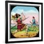 David Killing Goliath-null-Framed Giclee Print