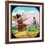 David Killing Goliath-null-Framed Giclee Print