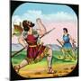 David Killing Goliath-null-Mounted Giclee Print