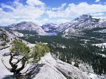 Tenaya Lake from Olstead Point on Tioga Pass, Yosemite National Park, California, USA-David Kjaer-Photographic Print