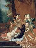 The Children of Carl Gustav Wrangel, 1651-David Klocker Ehrenstrahl-Framed Stretched Canvas