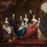 The Family of Charles XI of Sweden with Relatives from the Duchy of Holstein-Gottorp, 1691-David Klöcker Ehrenstrahl-Giclee Print