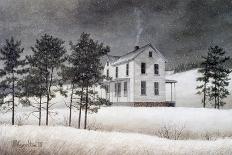 Snow Squall-David Knowlton-Giclee Print