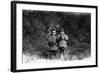 David (l) and Elisabeth (r), children of Bernadette Lafont and Diourka Medveczky, 1963, Nimes, sout-null-Framed Photo