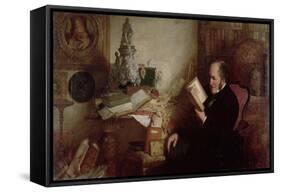 David Laing, Antiquary, 1862-William Fettes Douglas-Framed Stretched Canvas