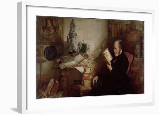 David Laing, Antiquary, 1862-William Fettes Douglas-Framed Giclee Print