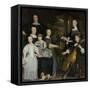 David Leeuw with His Family, 1671-Abraham van den Tempel-Framed Stretched Canvas