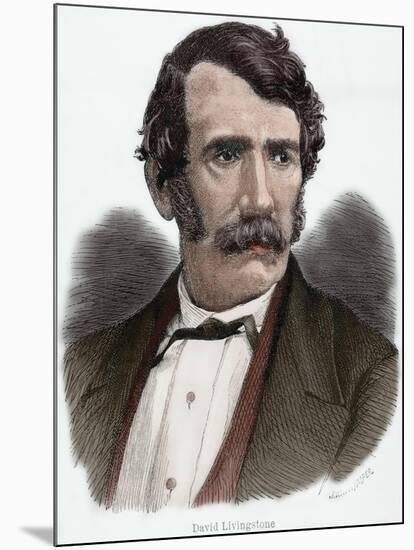 David Livingstone (1813-1873)-null-Mounted Giclee Print