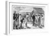 David Livingstone from "How I Found Livingstone" by Sir Henry Morton Stanley-null-Framed Giclee Print