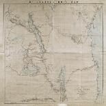 Map of a Portion of Central Africa by Livingstone, from His Own Surveys, Drawings and…-David Livingstone-Framed Giclee Print