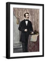 David Livingstone, Scottish Explorer-Science Source-Framed Premium Giclee Print