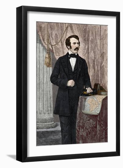 David Livingstone, Scottish Explorer-Science Source-Framed Giclee Print