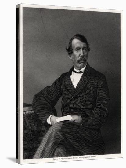 David Livingstone, Scottish Missionary and African Explorer, 19th Century-null-Stretched Canvas