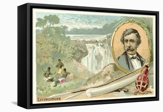 David Livingstone, Scottish Missionary and Explorer-null-Framed Stretched Canvas