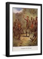 David Livingstone-Evelyn Stuart Hardy-Framed Giclee Print