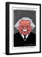 David Lloyd George, 1st Earl Lloyd-George, British Prime Minister, 1926-Alick PF Ritchie-Framed Giclee Print