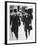 David Lloyd George and Winston Churchill Walking Together, Both Wearing Top Hats and Waistcoats-null-Framed Premium Photographic Print