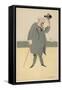 David Lloyd-George British Politician-Bert Thomas-Framed Stretched Canvas