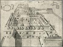 New College, Oxford, from 'Oxonia Illustrata', Published 1675 (Engraving)-David Loggan-Giclee Print