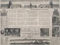 Magdalen College, Oxford, from "Oxonia Illustrata," Published 1675-David Loggan-Giclee Print