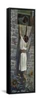 David makes his escape by J James Tissot - Bible-James Jacques Joseph Tissot-Framed Stretched Canvas