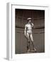 David. Marble Sculpture Made by Michelangelo Buonarroti Dit Michelangelo (Michelangelo or Michel An-Michelangelo Buonarroti-Framed Giclee Print